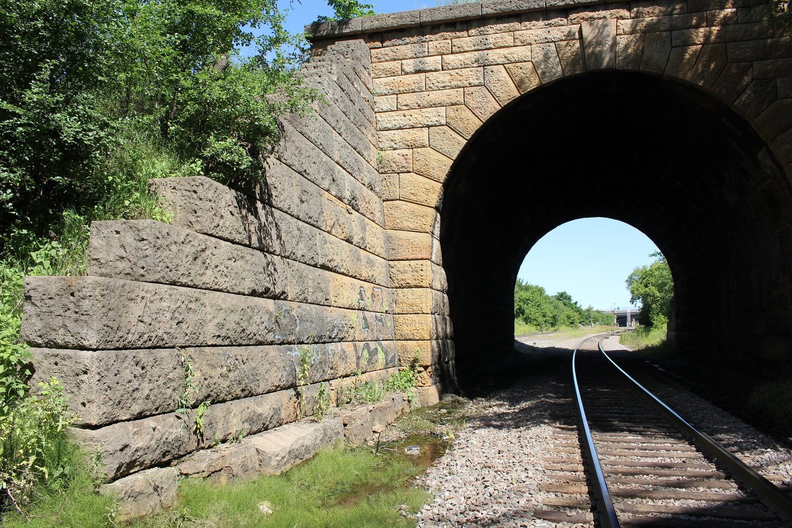 West abutment